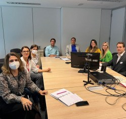 Representantes da Abramede MG participaram de reunião com dr. Fábio Baccheretti e sua equipe na Cidade Administrativa.