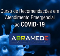Curso de Recomendações em Atendimento Emergencial ao COVID-19.